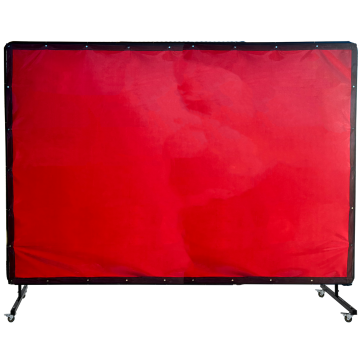 Welding Frame & Screen Kit - Red - 1800mm x 2600mm